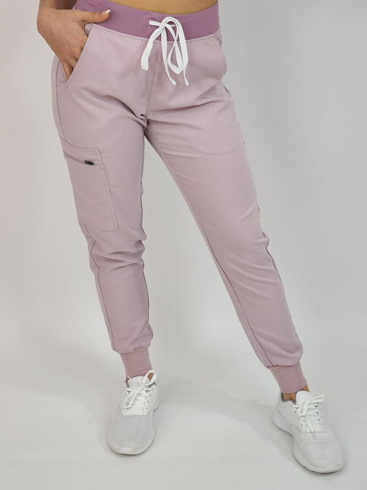 GRACIE Jogger Skrub Pant Primrose Pink