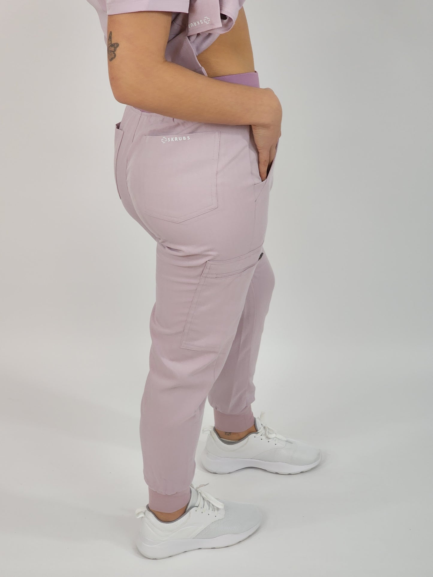 GRACIE Jogger Skrub Pant Primrose Pink