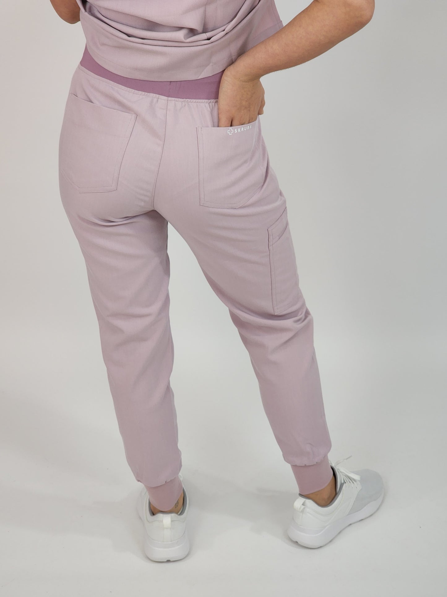 GRACIE Jogger Skrub Pant Primrose Pink