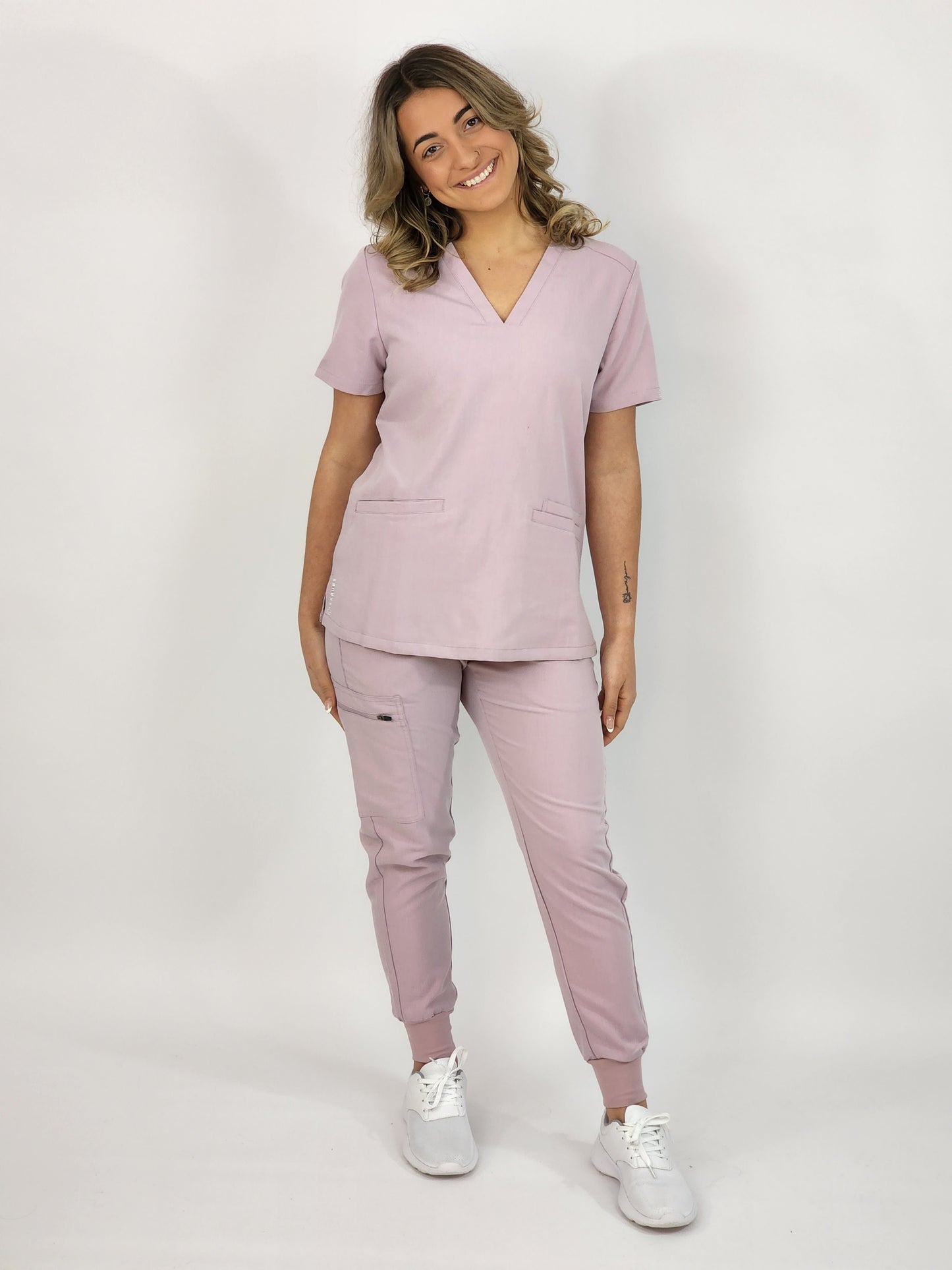 GRACIE Jogger Skrub Pant Primrose Pink